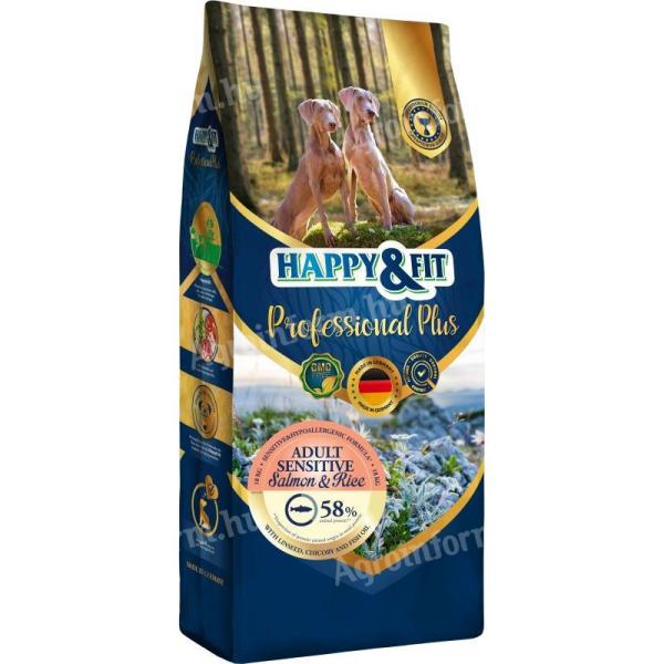 Happy&Fit Professional Plus Adult Sensitive Salmon & Rice 18kg