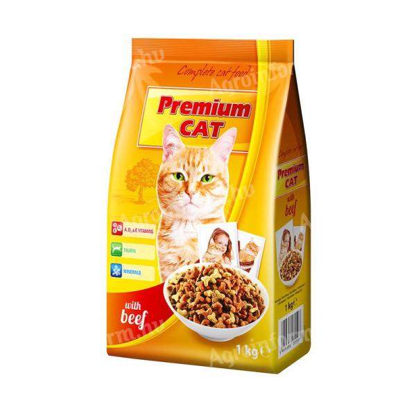 Prémium Cat Száraz Marha 1kg