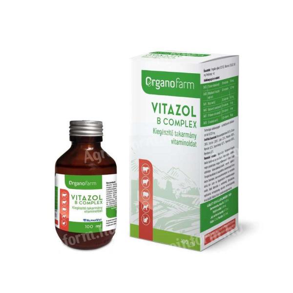 Organofarm Vitazol B Complex vitamin oldat 100 ml