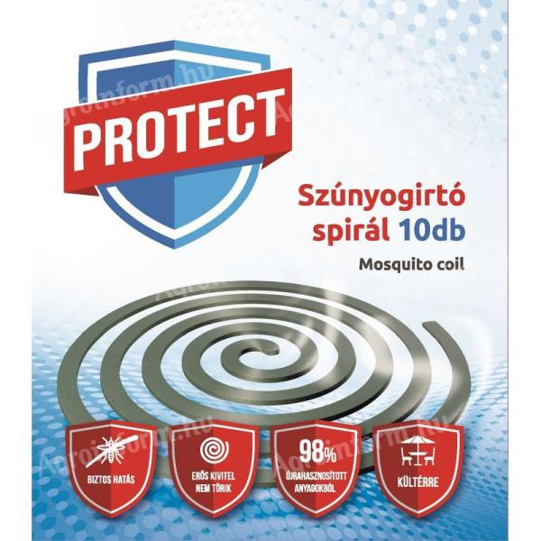 Protect Plus Szúnyogirtó Spirál 10 db