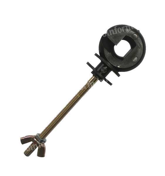 Körszigetelő metrikus távtartós RANGER METRIC 80mm/M6 25db/cs
