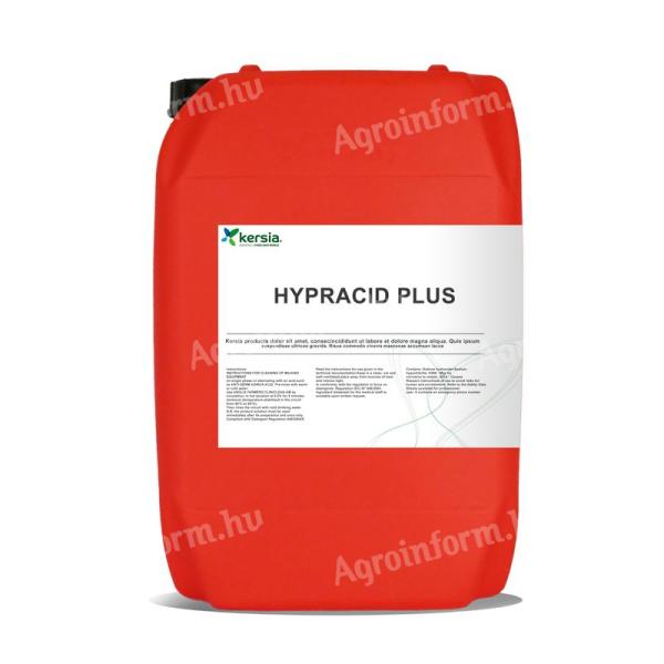 HYPRACID PLUS 25 kg savas tejrendszer tisztítószer kannában