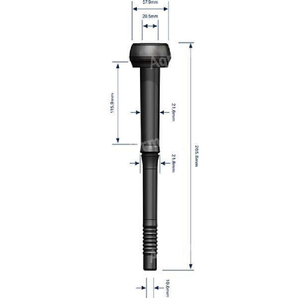 Kehelygumi 20,5mm Boumatic 135x19x42mm