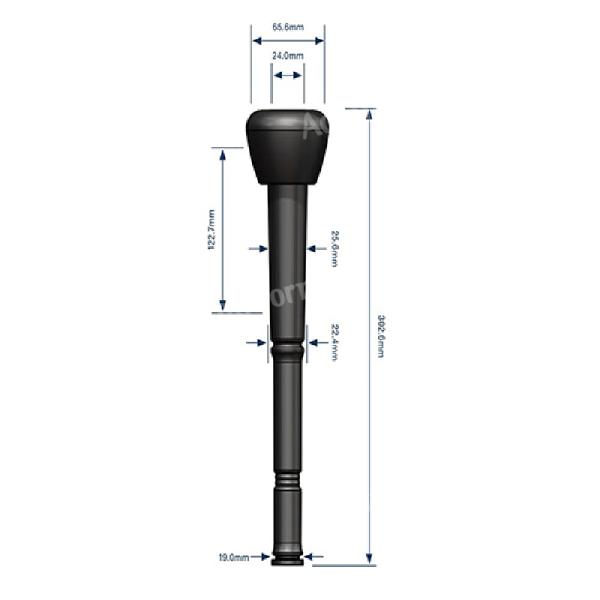 Kehelygumi 24mm Delaval 302x12x26mm