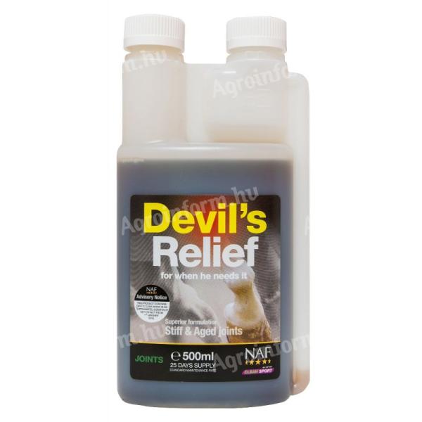 NAF Devil´s Relief ízületi gyulladáscsökkentő szirup lovaknak 500ml