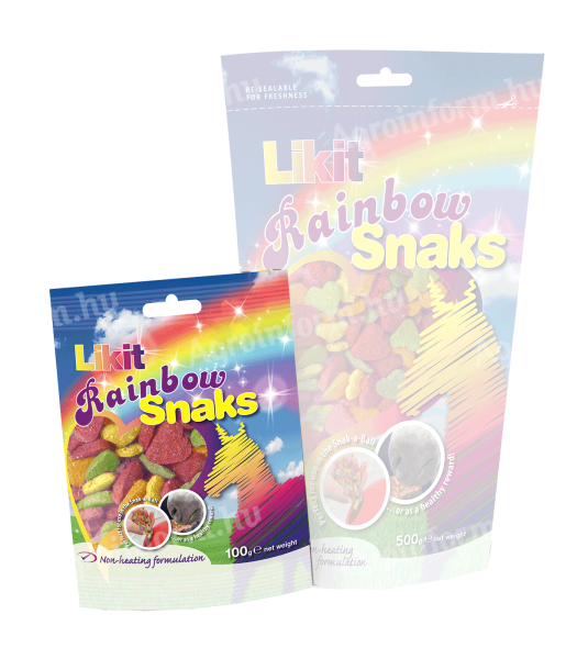 Likit Rainbow Snaks jutalomfalat, 100g