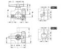 2 állású golyóscsap 5/4"NPT BB