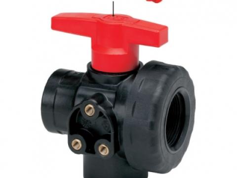 3 állású golyóscsap 5/4"BBB nem elzáró 3 állású golyóscsap 5/4"BBB nem elzáró