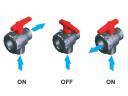 3 állású golyóscsap 2"KBB elzáró