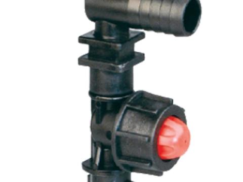 1 állású 1 utas szórófej 10mm-es tömlőre csepegésgátlóval