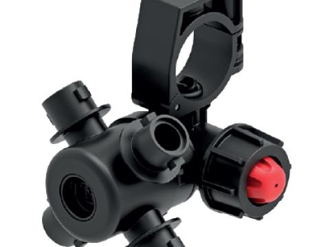 4 állású szórófejtest 25mm-es csőre 4 állású szórófejtest 25mm-es csőre