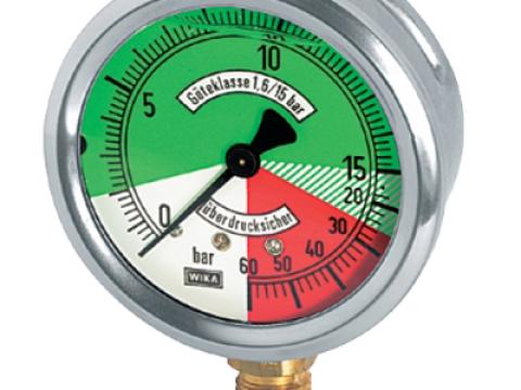 Nyomásmérő óra 15/60 bar Nyomásmérő óra 15/60 bar