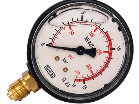 Nyomásmérő óra 16 bar Nyomásmérő óra 16 bar