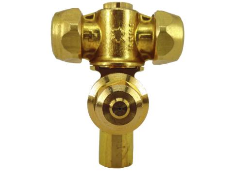 1/4"B 2-állású membrános réz szórófej