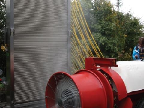 Függőleges eloszlásmérő dupla lamellákkal Függőleges eloszlásmérő dupla lamellákkal