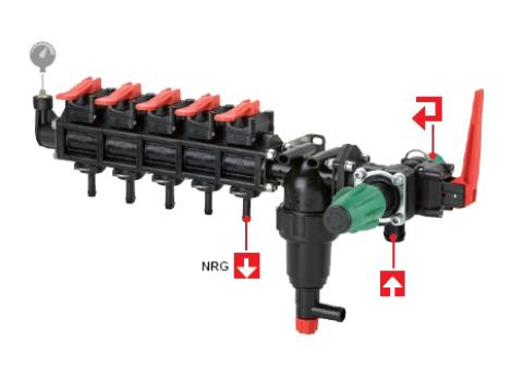 ST/START 5 szakaszos manuális armatúra ST/START 5 szakaszos manuális armatúra