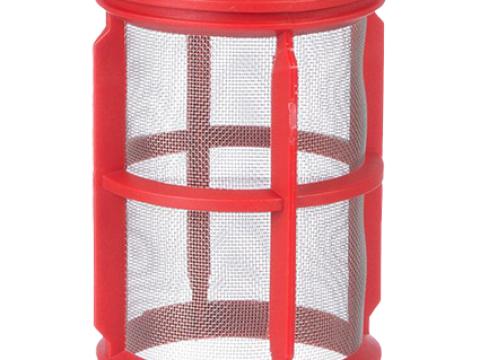 32M szűrőbetét fehér inox