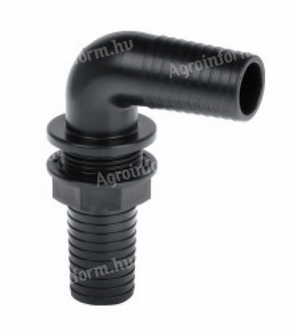 1/2" 90° tömlővégegység D=15-17