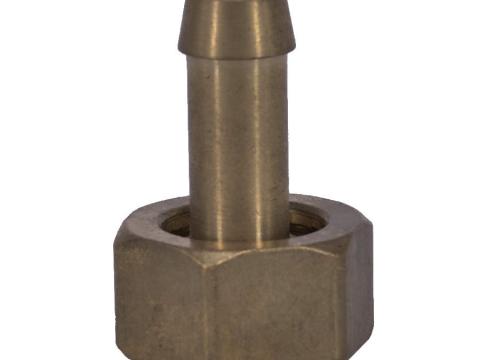 10mm tömlővég + 1/2" anya