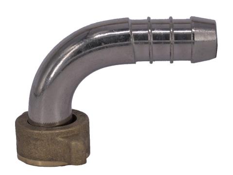 10mm 90° réz tömlővég + 1/2" anya 10mm 90° réz tömlővég + 1/2" anya