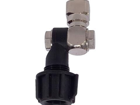 1/4" B forgócsukló hollandi anyával 1/4" B forgócsukló hollandi anyával