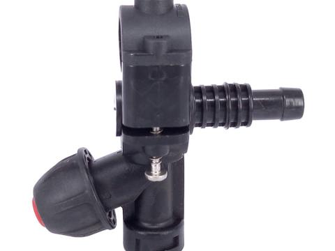 1 állású 1 utas szórófej 13mm-es tömlőre 3/4" kengyellel Twistloc 1 állású 1 utas szórófej 13mm-es tömlőre 3/4" kengyellel Twistloc