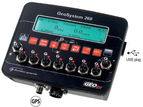 GeoSystem 260 CS Permetező computer 7 szakasz