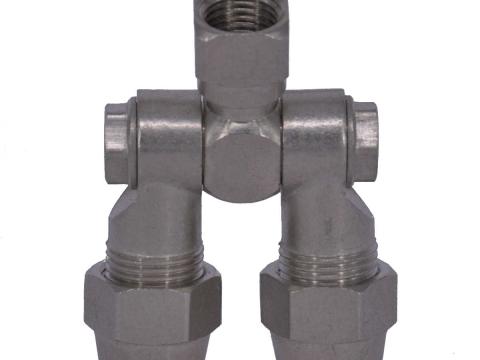 1/4"B réz dupla forgócsukló 1/4"B réz dupla forgócsukló