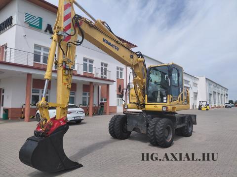 Komatsu PW 148-8 Gumikerekes kotró Komatsu PW 148-8 Gumikerekes kotró