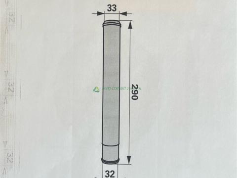 Pöttinger vetőgép vetőcső L=290