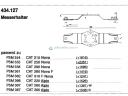 Eredeti ,gyári Pöttinger CAT fűkasza késtartó