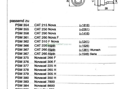 Eredeti ,gyári Pöttinger CAT Novacat késtartócsavar Eredeti ,gyári Pöttinger CAT Novacat késtartócsavar