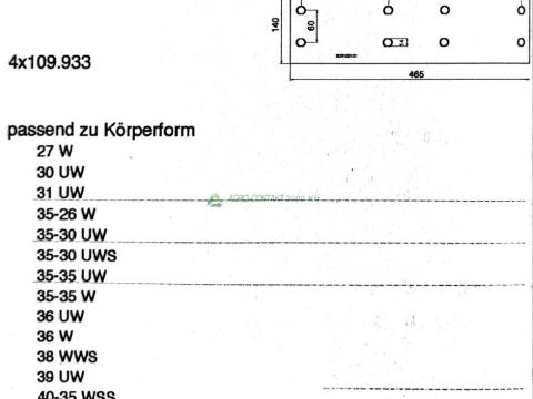 Eredeti ,gyári Pöttinger Servo eke alkatrész ekenád Eredeti ,gyári Pöttinger Servo eke alkatrész ekenád
