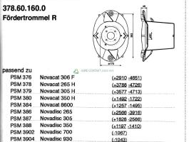 Eredeti ,gyári Pöttinger Novacat Novadisc fűkasza dob