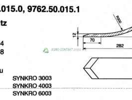 Eredeti ,gyári Pöttinger Synkro kultivátor egyeneskés