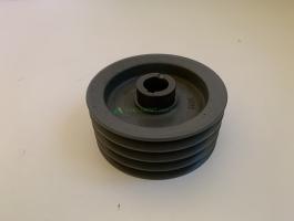 Eredeti ,gyári C-185 fűkasza ékszíjtárcsa alkatrész 160-as átmérő