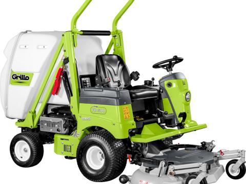 GRILLO magas ürítésű frontkaszás fűnyíró traktor FD 500 2WD ( Vágóasztallal ) GRILLO magas ürítésű frontkaszás fűnyíró traktor FD 500 2WD ( Vágóasztallal )