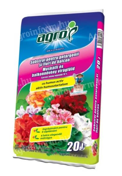 AGRO MUSKÁTLI 20 L VIRÁGFÖLD  120/#