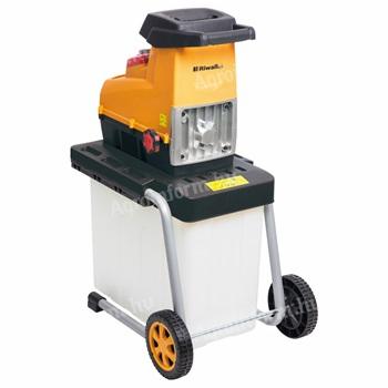 RIWALL RES 3044 B - elektromos ágaprító 3000 W motorral, átlátszó gyűjtőedénnyel