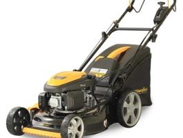 RIWALL RPM 5155 V PRO önjáró benzinmotoros multifunkciós fűnyíró 4 az 1-ben állítható sebességgel