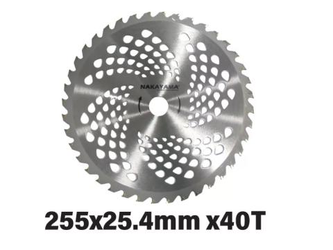 NAKAYAMA BOZÓTVÁGÓ TÁRCSA PB700 255X25 4X40T NAKAYAMA BOZÓTVÁGÓ TÁRCSA PB700 255X25 4X40T