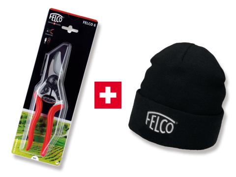 METSZŐOLLÓ FELCO 6  + SAPKA METSZŐOLLÓ FELCO 6  + SAPKA