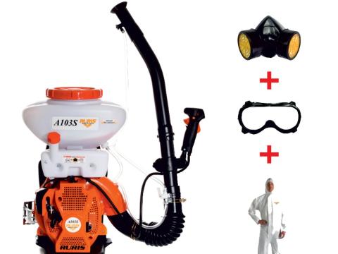 HÁTI PERMETEZŐ RURIS A 103S NAGYNYOMÁSU MOTOROS RU10362014 HÁTI PERMETEZŐ RURIS A 103S NAGYNYOMÁSU MOTOROS RU10362014