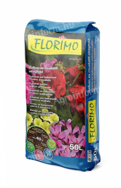 FLORIMO MUSKÁTLI-BALKON 50 L VIRÁGFÖLD