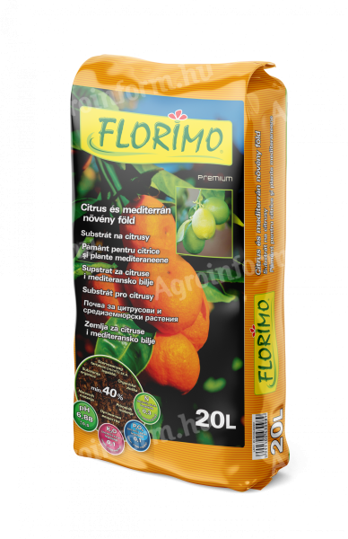 FLORIMO CITRUS, MEDITERRÁN 20 L VIRÁGFÖLD
