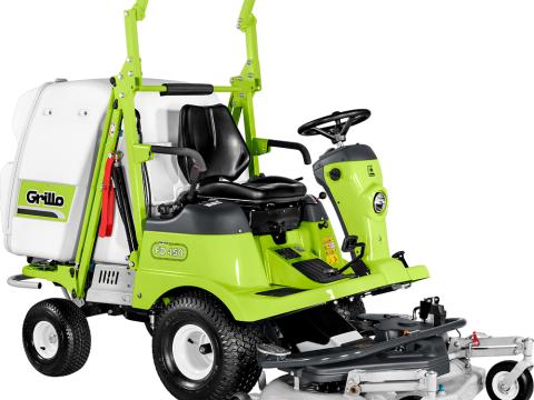 GRILLO magas ürítésű frontkaszás fűnyíró traktor FD 450 2WD ( Vágóasztallal ) GRILLO magas ürítésű frontkaszás fűnyíró traktor FD 450 2WD ( Vágóasztallal )
