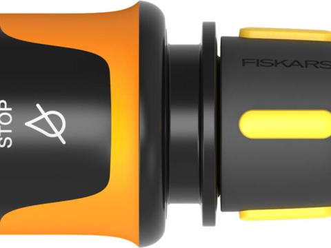 FISKARS 9 mm (3/8) STOP Tömlő-gyorscsatlakozó, 9 mm (3/8) STOP FISKARS 9 mm (3/8) STOP Tömlő-gyorscsatlakozó, 9 mm (3/8) STOP