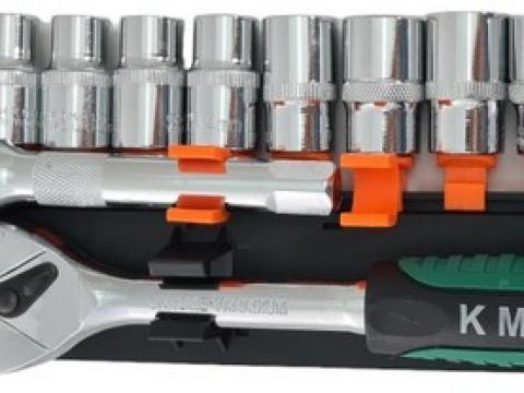 Dugókulcs készlet 1/2" 12 db-os Dugókulcs készlet 1/2" 12 db-os