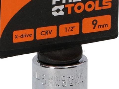 Dugókulcsfej 1/2" 9mm Dugókulcsfej 1/2" 9mm