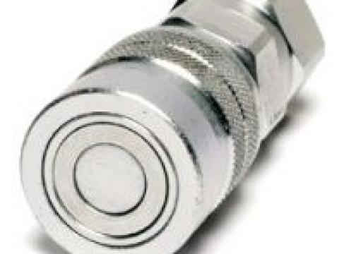 Gyorscsatlakozó 1/2" hüvely belső menetes cseppenés mentes DN-24,55 (45l/min) Gyorscsatlakozó 1/2" hüvely belső menetes cseppenés mentes DN-24,55 (45l/min)